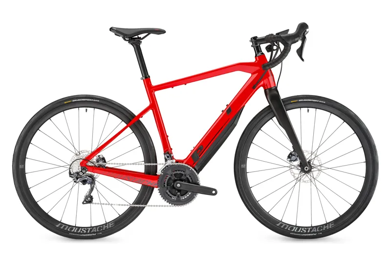 2020 Moustache Dimanche 28.5 Electric Road Bike Large In Indian Red